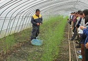 5月15日 学生研修会 ファーム奥平(富良野市)の写真