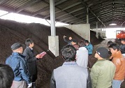 11月18日 修了生合同研修会 有機物供給センター(富良野市)の写真