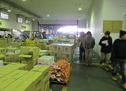11月26日 卸売市場見学キョクイチ(旭川市)の写真