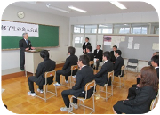 3月1日 修了生の会入会式の写真
